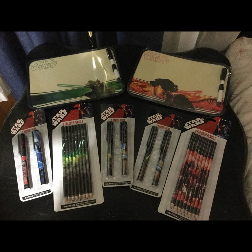 Star Wars Pencils and Paper and Pens